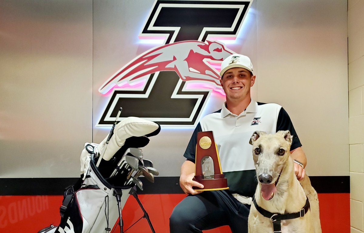 I had a great time hanging out UIndy's newest Champ this morning! He is as humble as he is skilled. Congratulations again, Keegan!

#alphadogs #gradypack #gohounds
#ncaad2 #d2mgolf