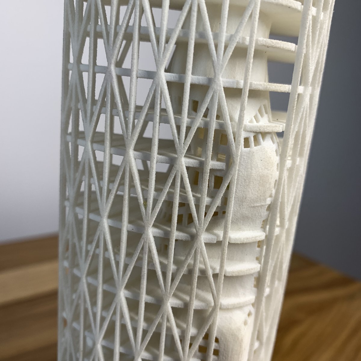 3dprinting_can's tweet photo. This concept building literally was built with heart, or should we say a heart. Since our 3d printing process uses the non-sintered powder for supports, removing from the part build and a lots of bead blasting air, allowed this project to be a simple job.
#3dprinting #3dprinted https://t.co/CoyEAv4opR