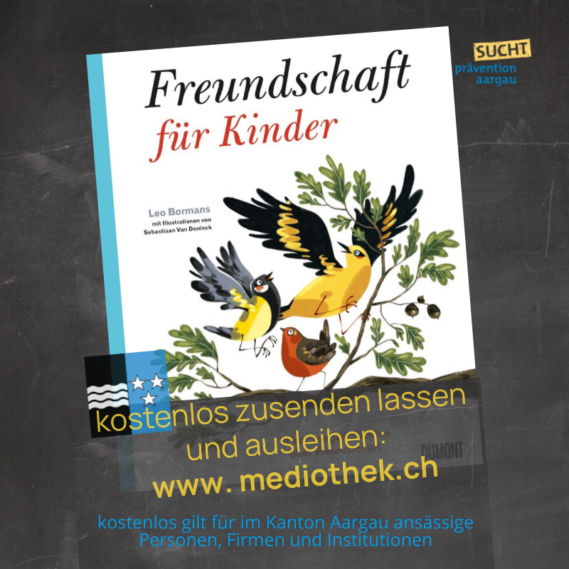 suchtpraev_aarg's tweet photo. https://t.co/6FuwrbO2Pd -  gesunde Geschichten für Kinder.

#bibliothek #mediothekch #praeventionimaargau #elternbildung #KantonAargau #bilderbuch #bibliothekaargau #elternbildung #Freundschaft https://t.co/GOTI91dxqx
