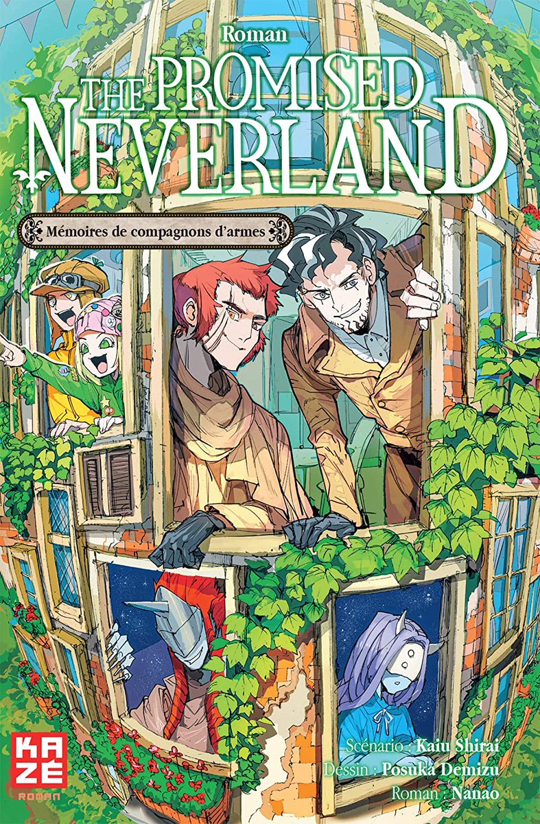 TPN_FR's tweet photo. Le coffret collector qui contient le tome 20 (final), le 3ème roman, un marque page métallique et 2 bracelets, est également sorti aujourd'hui en France !

#ThePromisedNeverland https://t.co/z8rgBFpJfZ