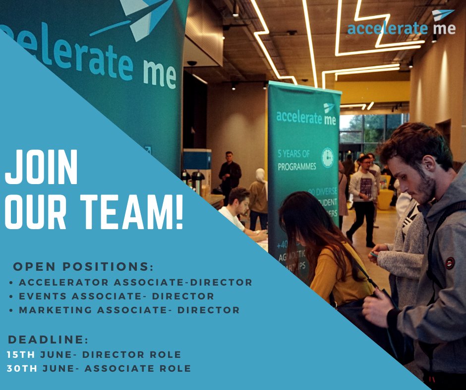 You heard it right 💣💣💣
Applications are now open for our 2021-2022 team! 
Don't miss what could be the best experience of your university life 🚀
APPLY NOW: bit.ly/3uBmmdm
Or find out more about the roles here: bit.ly/3c7Gz4a