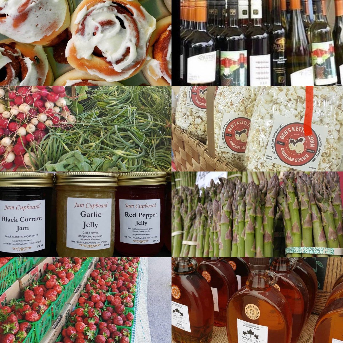 What do all these items have in common?
.
.
.
They will all be at the <a href="/LkfldFarmersMkt/">Lkfld Farmers Market</a> “Rain or Shine”.  Our many local vendors are excited to see you again on June 3rd.