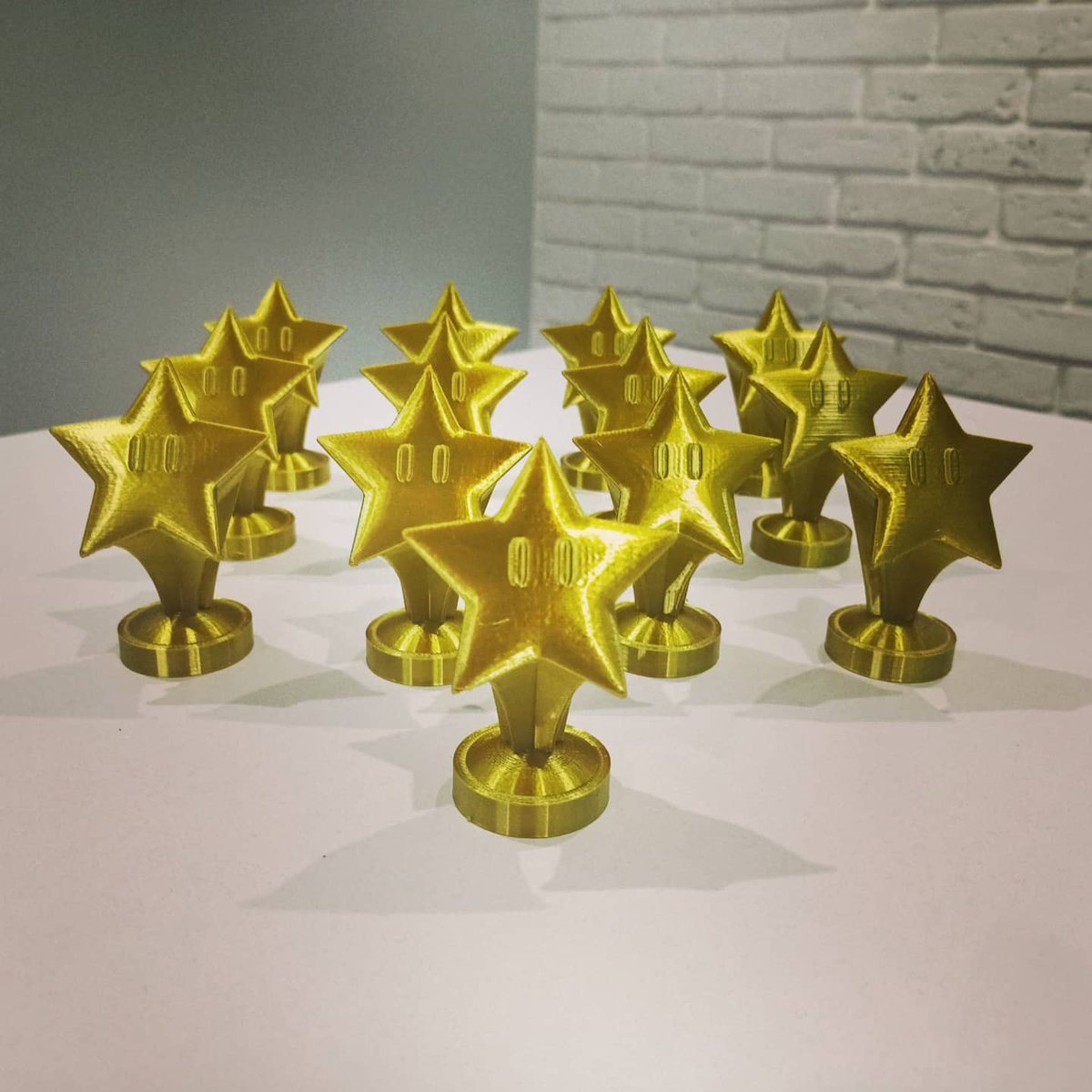 Filament_MD's tweet photo. The end of #schoolyear
is near...
First part of 3d printed #school #avards for the first class is out . 12 more and we start the second model.
Printed on #Prusa3D #prusamini
Model by : Mat Lynn
https://t.co/SWwvb8mMeU
#mariokart #mario #nintendo #prusalive @TheZuza @MattStultz https://t.co/phkadNCwuY