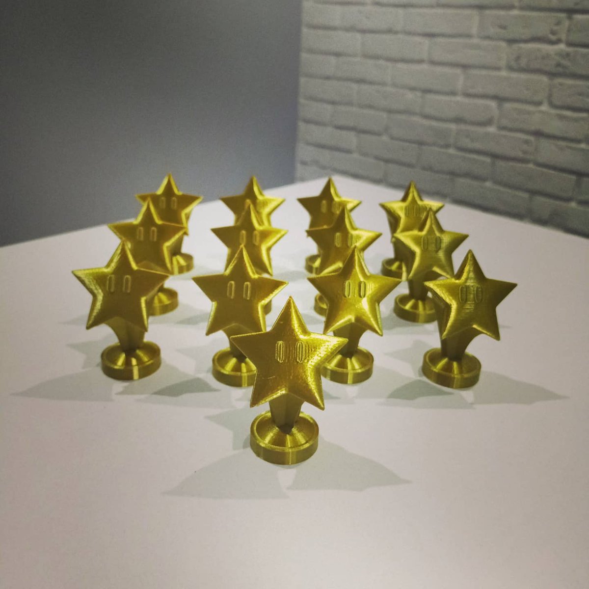 Filament_MD's tweet photo. The end of #schoolyear
is near...
First part of 3d printed #school #avards for the first class is out . 12 more and we start the second model.
Printed on #Prusa3D #prusamini
Model by : Mat Lynn
https://t.co/SWwvb8mMeU
#mariokart #mario #nintendo #prusalive @TheZuza @MattStultz https://t.co/phkadNCwuY