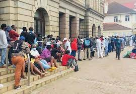 OOmkobus3's tweet photo. #NoToJune16 
What are we celebrating when we still have young people in lines for R350s ,No employment. https://t.co/C7ekE5v6mR