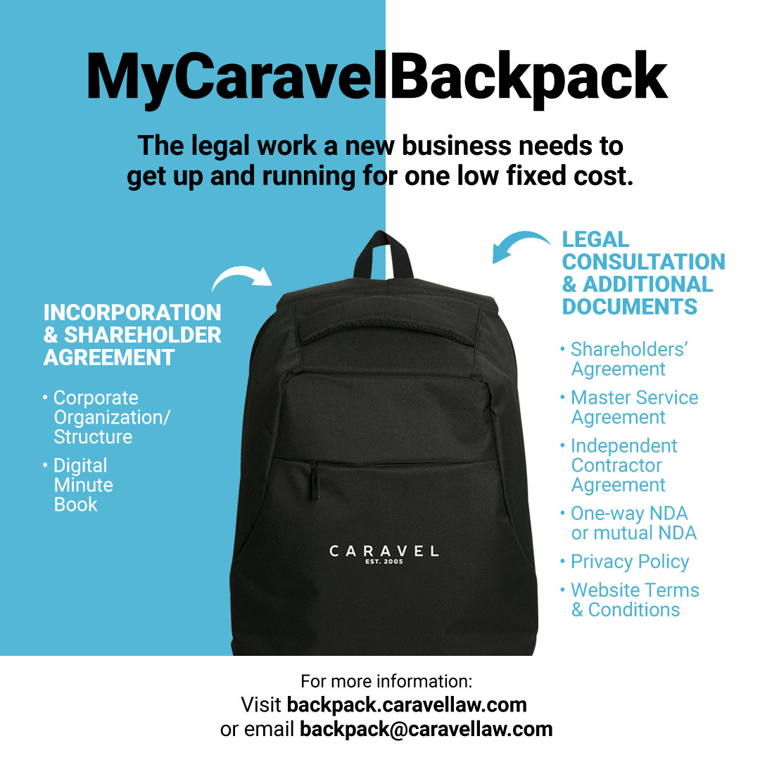 Caravel_Law's tweet photo. 🚨 New Business Owners 🚨
Unsure of what legal docs you need? Dealing with limited resources &amp; competing priorities?
WE HAVE A SOLUTION
MyCaravelBackpack 🎒
We've created a package for entrepreneurs that includes the legal docs you require for one low fee.
https://t.co/9wZITUnfpt https://t.co/F3x8nuFehu