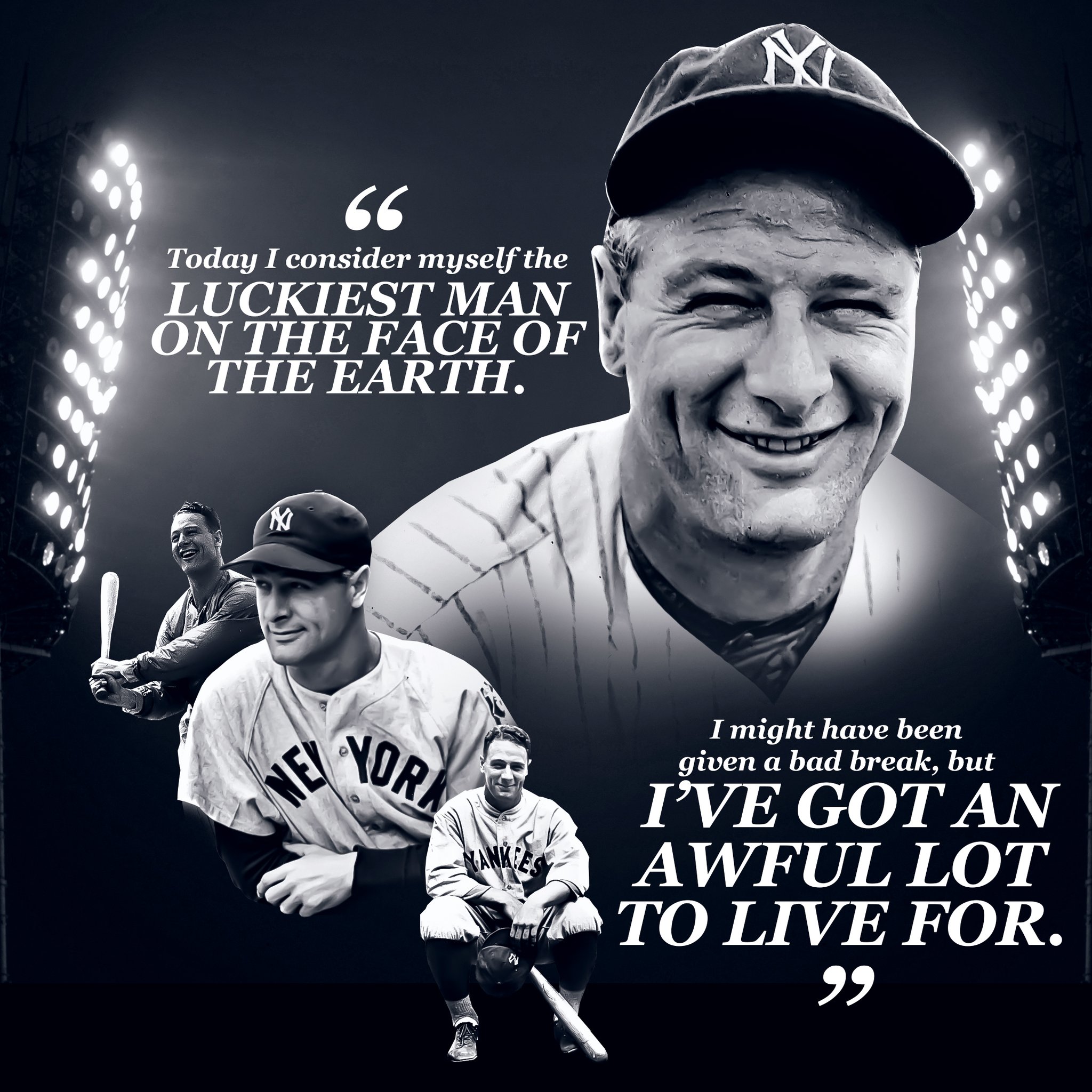 MLB on Twitter "On MLB's inaugural LouGehrigDay, we celebrate the