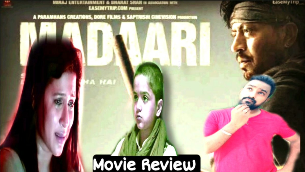 Rsingam3's tweet photo. https://t.co/UwxbhrtzzN

Father and son relationship best example movie😍😍😍😍
Madaari - Full movie Review 
#Madaarimovie #Irrfanmovie #Hindimovie 
@irrfank @bollywood_life @bollywoodmovies https://t.co/3FfkH4swq9