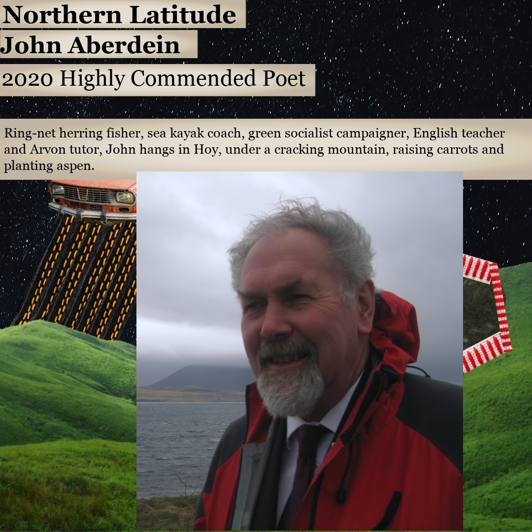 ⁠Now for 'Northern Latitude' by our 2020 highly commended poet John Aberdein (<a href="/johnaberdein/">John Aberdein</a>). This is a visceral and haunting piece — a landscape marred by our detritus.  ⁠
⁠