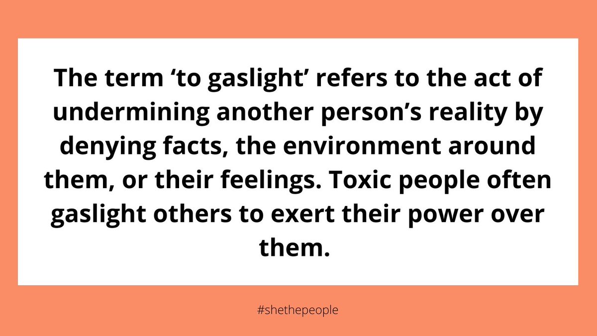 SheThePeople's tweet photo. What is gaslighting? https://t.co/dy8wQvHrqf
