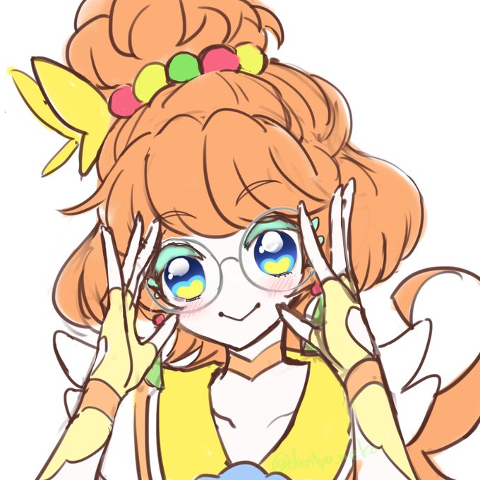 めがね × プリキュア!
#プリキュア版深夜の真剣お絵描き60分一本勝負 