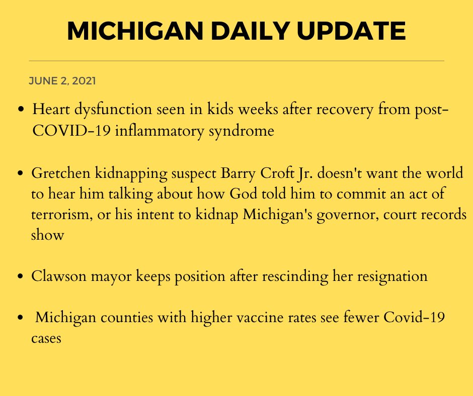 UpdateMichigan's tweet image. #Michigan #Michigannews