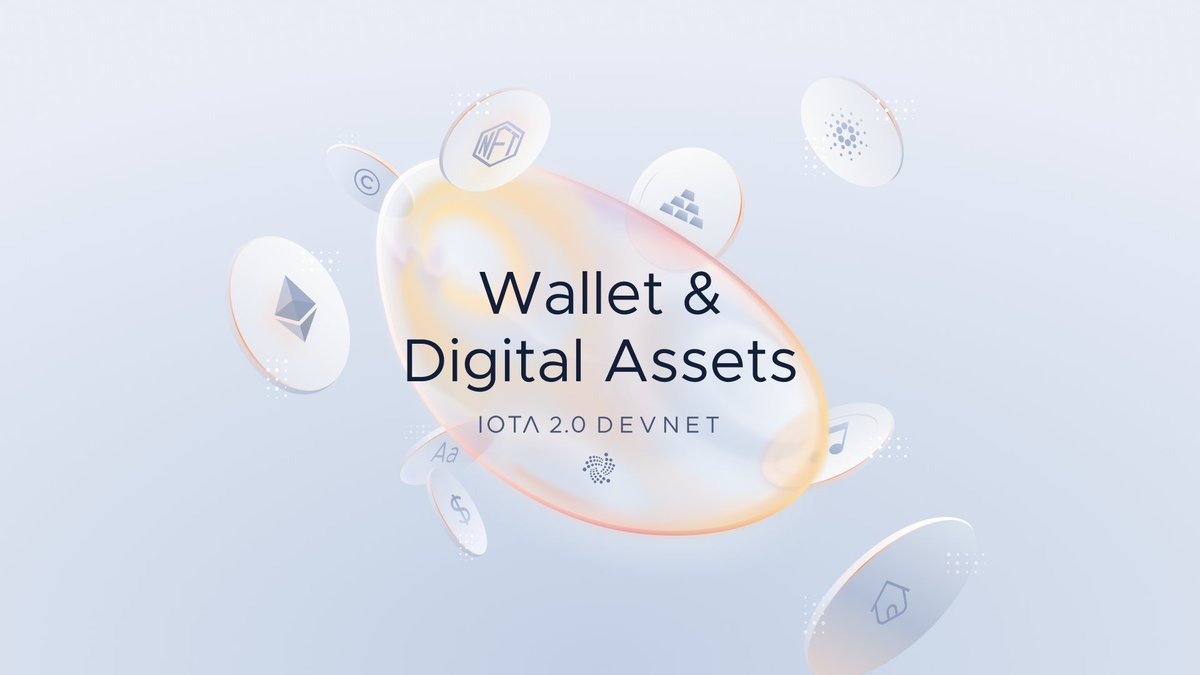 We have also released our Digital Assets Framework on the IOTA 2.0 DevNet!😮

It doesn't cost anything to create and transfer tokens, Digital Assets and #NFT on #IOTA. 

Experience for yourself how it feels like to tokenize any asset with the new wallet! blog.iota.org/iota-native-di…