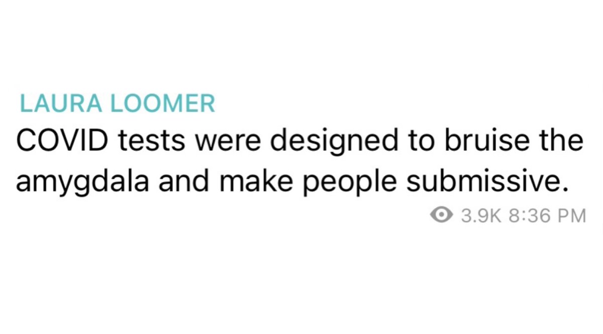 Patriottakes On Twitter Laura Loomer Gives One Of The Worst Covid Takes I Ve Seen Telegram