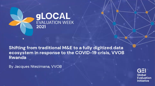 EvalRwanda's tweet photo. Session 3 of Day-3 #GLOCALEVAL2021 week. #JacquesNtezimana @VVOBrwanda https://t.co/enMUKzKurQ