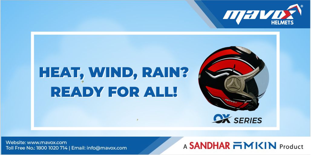 MavoxOfficial's tweet image. Weather doesn't stop the adventure! With Mavox, you have helmets that pass through the harsh weathers #mavox #Helmets #beattheodds #nayisochnayiraftar