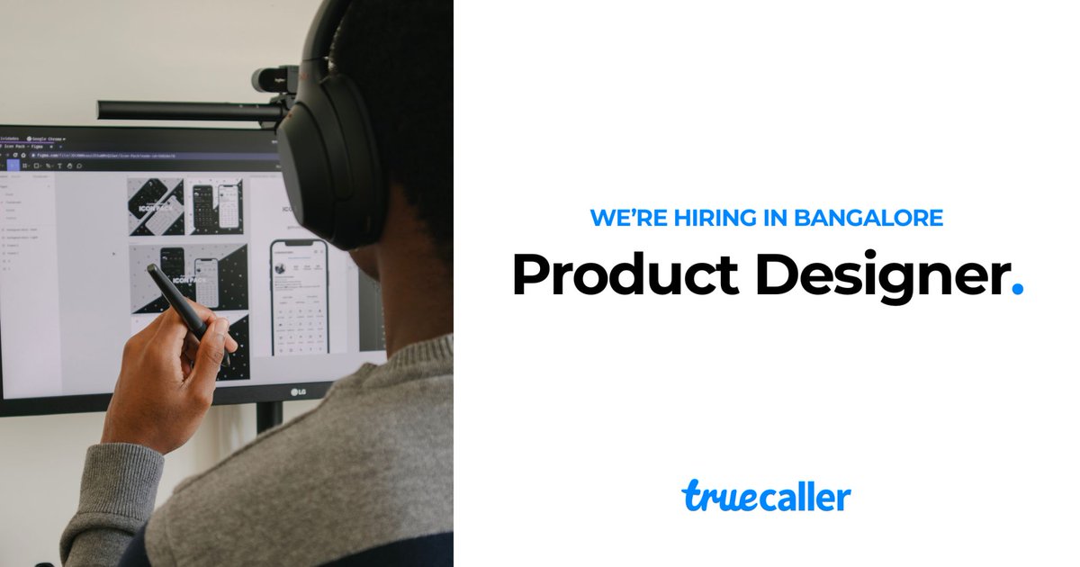 We're #hiring for a #productdesigner for the Insights team at #truecaller - the team that builds the Smart SMS features within the Truecaller app.
Come join our journey in building features that are trusted by millions of users every day. Apply here: boards.greenhouse.io/truecaller/job…