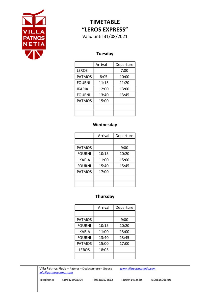 Villa Patmos Netia tweet media