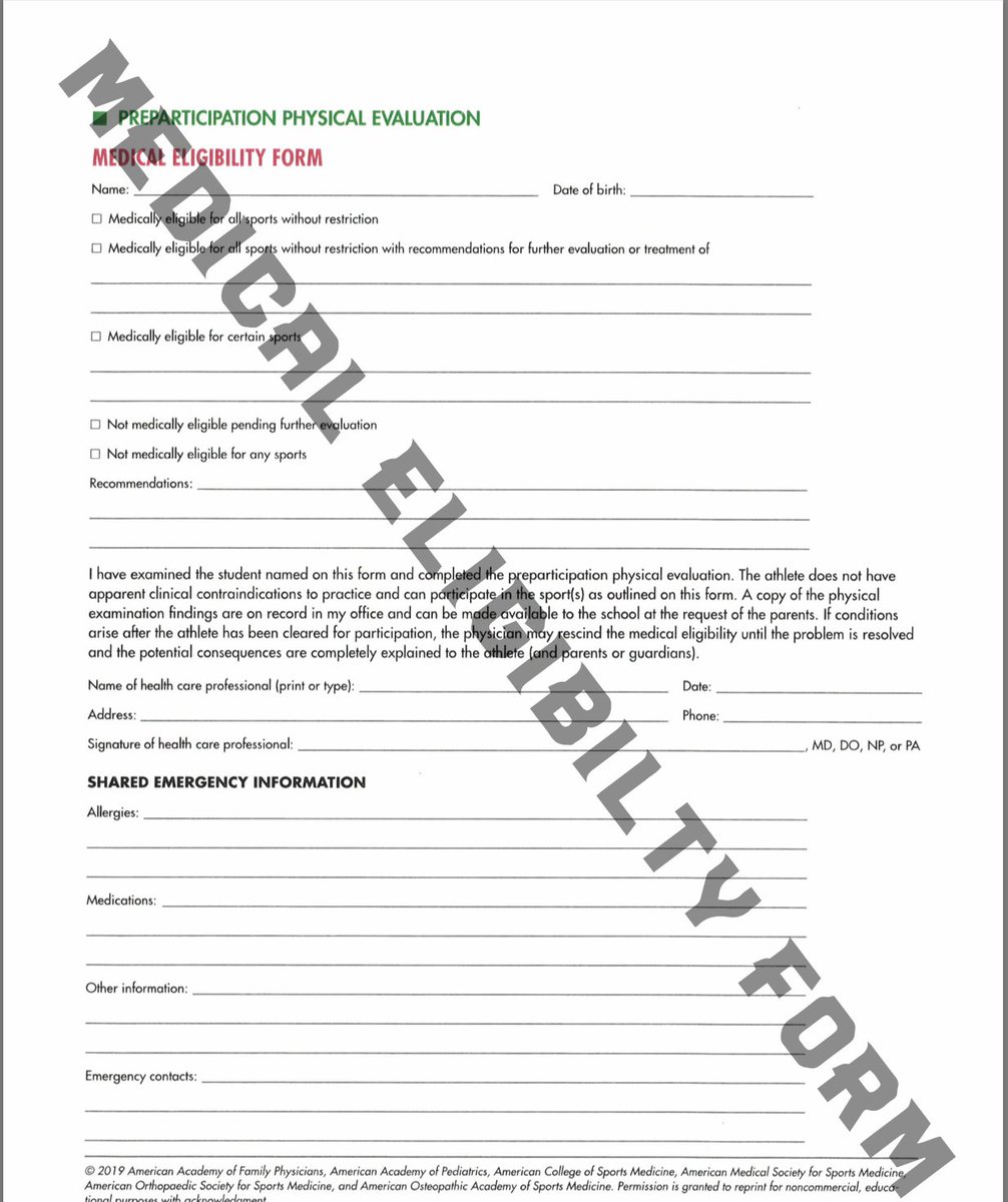 Smyrna_AT's tweet photo. ATTENTION: When completing Dragonfly you will need these two pages of your physical. They have their own spots to be uploaded. Please make sure both pages have a name, date, and doctor signature on them. All other forms should be completed electronically. https://t.co/J236fOzKRq