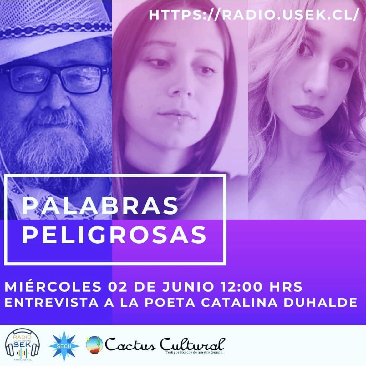 Hoy desde las 12 horas no te pierdas un nuevo capítulo de #PalabrasPeligrosas .
Recuerda, este y todos los episodios los puedes encontrar en nuestro #Fanpage de Facebook 
Radio Universidad Sek, te acompaña siempre !