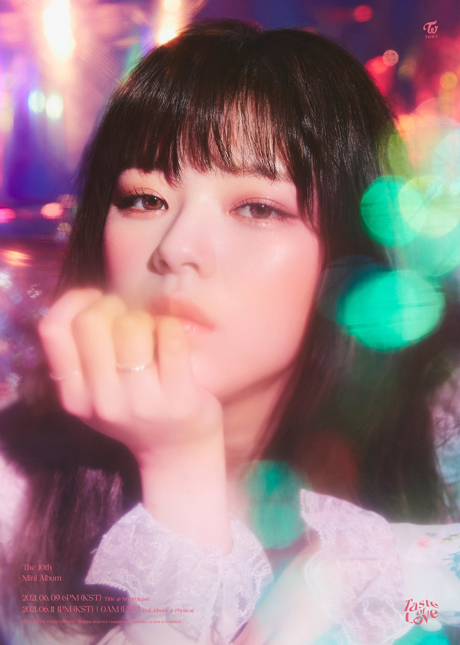 Twice Twice 10th Mini Album Lt Taste Of Love Gt Second Tasting Teaser Photo03 In Love Jeongyeon Title Alcohol Free Amp M V 06 09 6pm Kst Full Album Amp Physical 06 11 1pm Kst 0am Twice Twice 10th Mini Album Lt Taste Of Love Gt Second Tasting Teaser Photo03 In Love Jeongyeon Title Alcohol Free Amp M V 06 09 6pm Kst Full Album Amp Physical 06 11 1pm Kst 0am