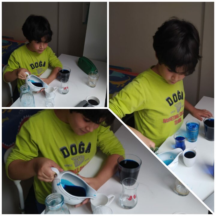 İTÜ ETA Doğa koleji  1. Sınıflar  Sıvılar konusunda akışkanlığı ve küçük kap ,büyük kap ilişkisini öğrendi. Zevkli bir ders daha yapıldı. <a href="/DogaOkullari/">Doğa Koleji</a> <a href="/GuldenOnat/">Gülden ONAT</a> <a href="/KvancBarlas/">Kıvanç Barlas 🇹🇷</a>