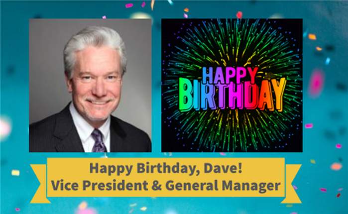 Happy Birthday, Dave! 🎉

Dave is Vice President and General Manager of the Courts and Public Notice Network. He has been with the Law Bulletin Media team since 1994.