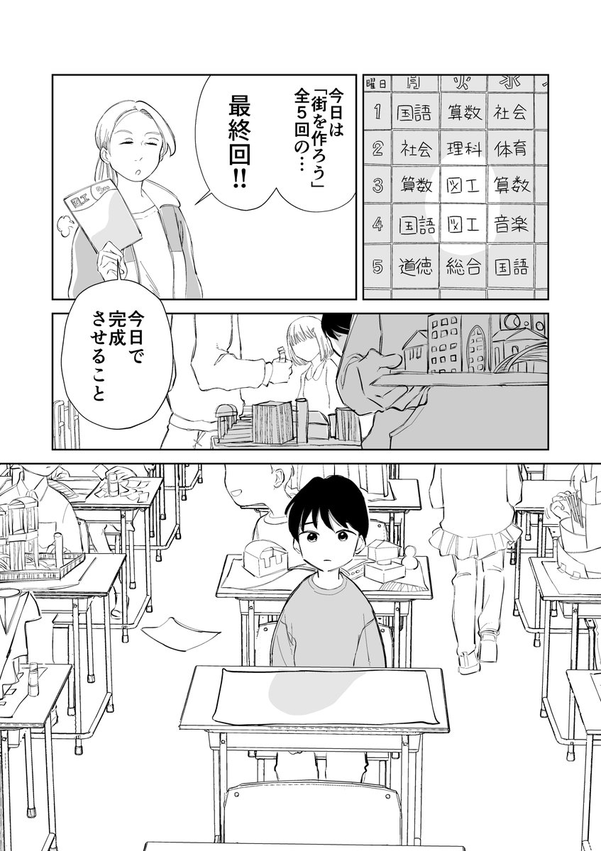 図工のある授業が苦手な子の話です。
続きは明日✍️

#コルクラボマンガ専科 