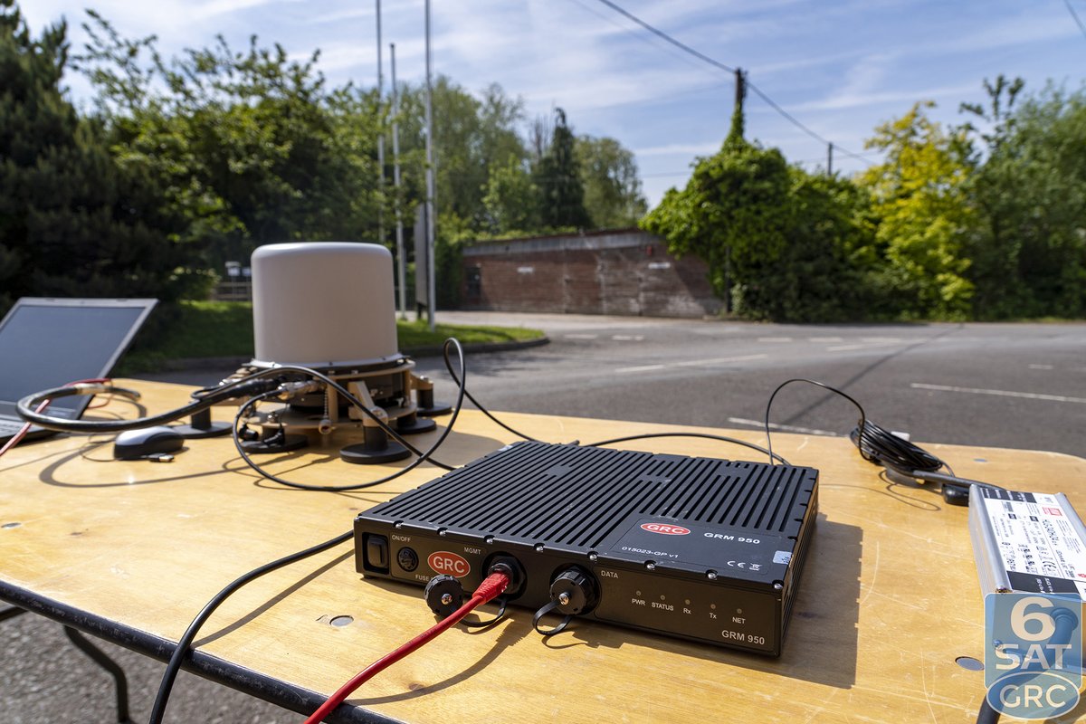 grcltd's tweet photo. Unstoppable #satcom on-the-move Solution engineering to suit a customer requirement for walk-on-fit mobility and high-speed data - perfect for #GetSat's small light Nano H on @Avanti_plc and our outdoor GRM950 #satellite modem with @iDirect's router for next-level security ππ‘π https://t.co/AswsRFSQOV