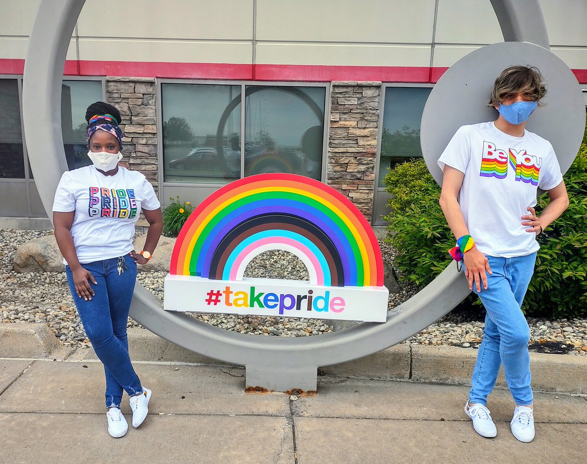 Celebrating the start of Pride Month in style and with a little sass!! We're all one here at #theHill! #takepride <a href="/TheRealKO3/">Kiel Ethridge</a> <a href="/JenniG_1989/">𝓙𝓮𝓷</a> <a href="/aleahmarie19/">Aleah Jacinto</a>