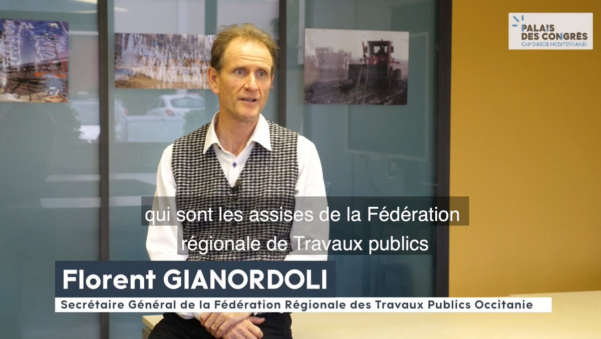 Florent Gianordoli, Secrétaire Général de la Fédération Régionale des Travaux Publics Occitane, nous révèle pourquoi son choix s'était porté sur le PDC du Cap d'Agde Méditerranée pour accueillir son événement.

Voir l'interview : news4u.li/rekp

#MICE #event #eductour