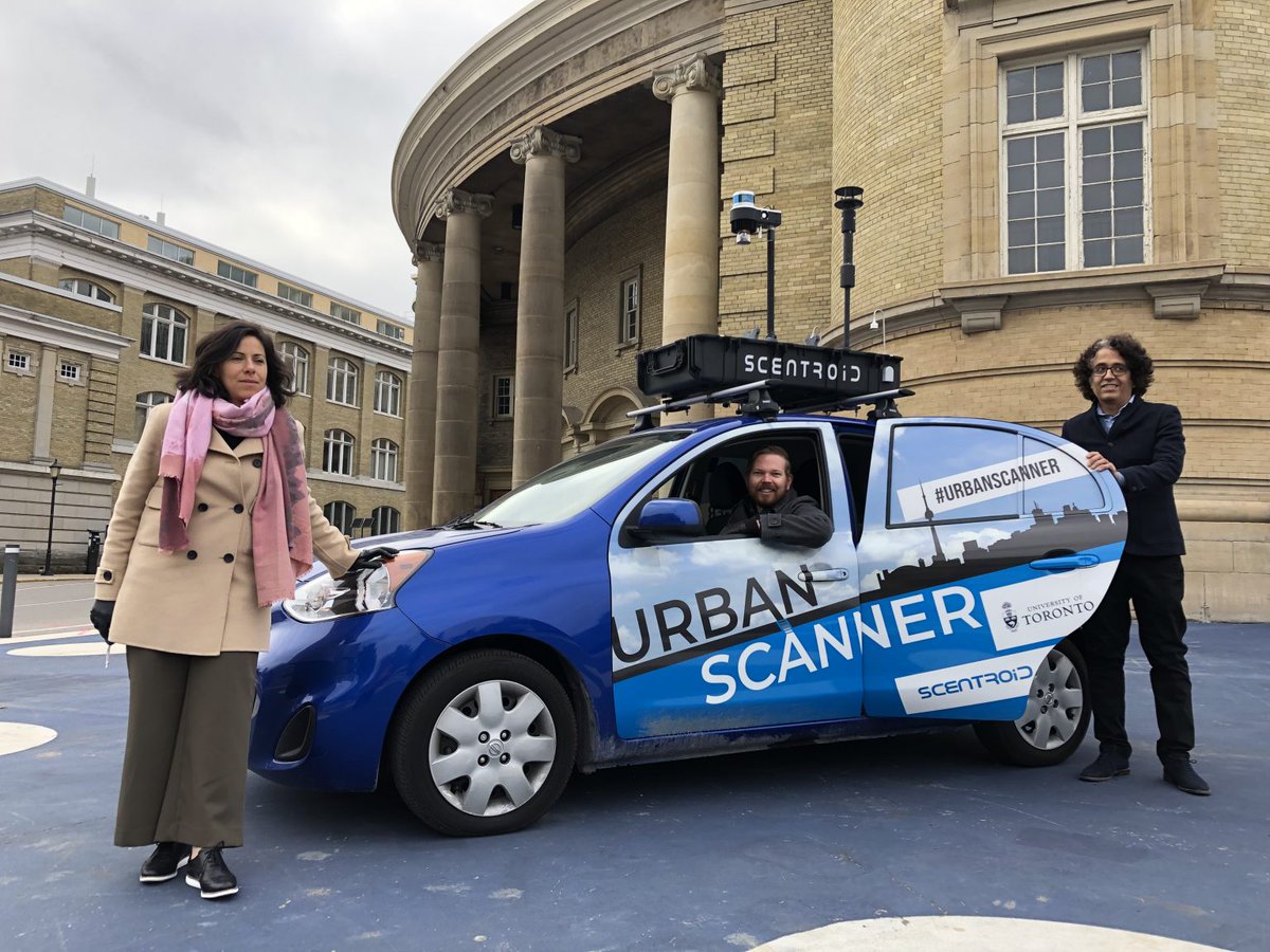 Today is #CleanAirDay!🌬🌎 Researchers at CivMin are working to improve the air we breathe. The #UrbanScanner, led by Prof. Marianne Hatzopoulou, provides crucial information about air quality in Toronto through real-time air pollution measurement. 🚙 uoft.me/6Mb