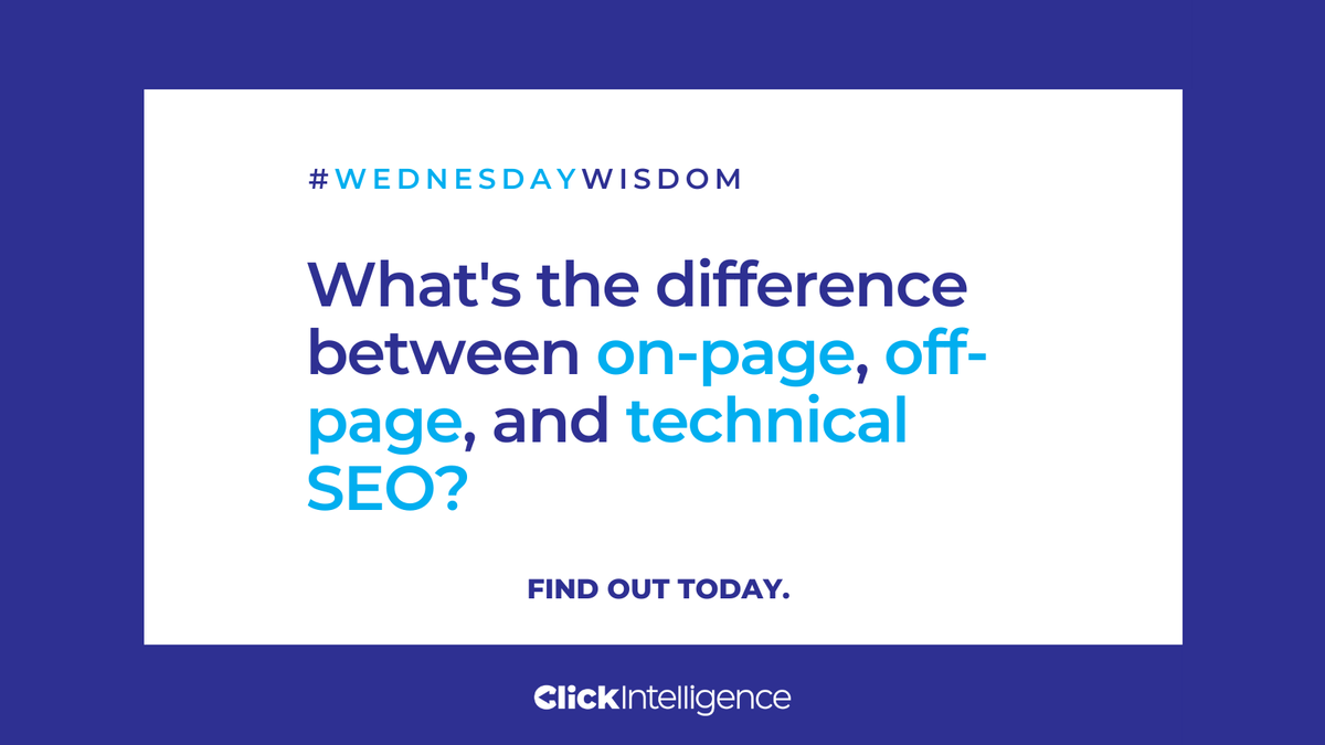 ClickInteluk's tweet photo. Do you want to learn the difference between technical, on-page, and off-page #SEO? Find out here: https://t.co/jUmMzrv926 #seoskills https://t.co/rFwchxNBl1