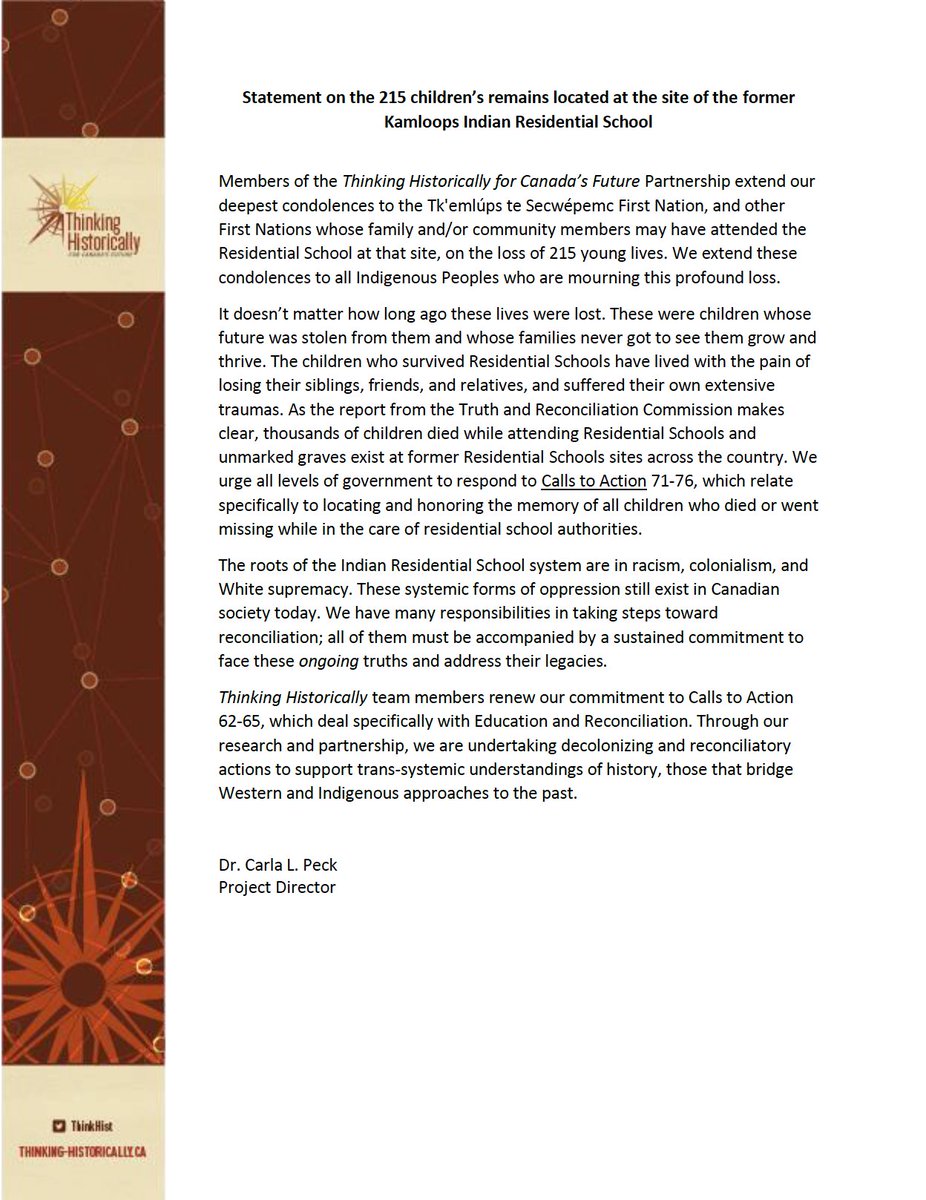 Thinking Historically for Canada's Future tweet media