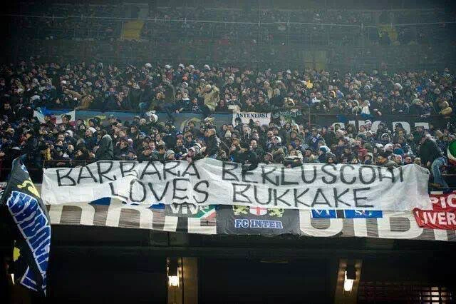 @inuro インテルサポーター「バルバラ・ベルルスコーニ（ACミラン幹部）はぶっかけが...」 