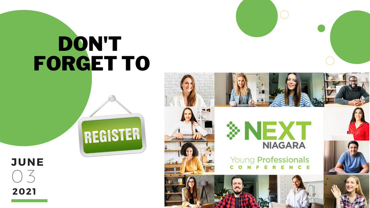 TOMORROW is the day! If you haven't registered yet make sure to do so to reserve your spot. You can pop in at any time throughout the day, take a look at the agenda to find a session you're interested in:   eventbrite.ca/e/nextniagara-…
Hope to see you there!