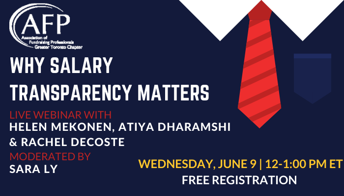 afptoronto's tweet photo. Effective yesterday, we implemented a new Job Posting Policy that requires a salary range for every position posted on our job board. On June 9 from 12-1 PM ET, we will be hosting a webinar to discuss why this is so important. Register for FREE: https://t.co/kJtbr508dh. https://t.co/HpEBZbEw3R