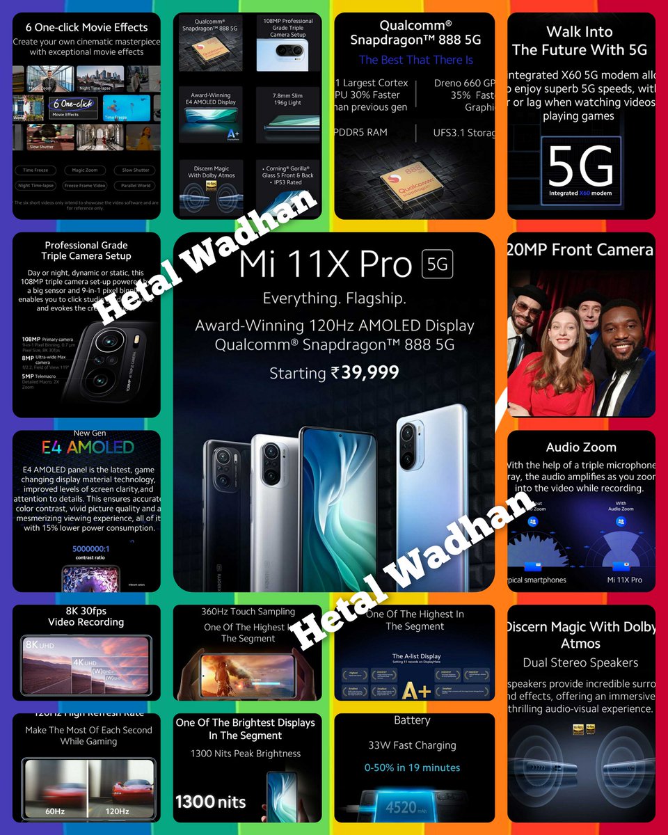 HetalWadhan's tweet image. Dear Team
@XiaomiIndia

❤ Agreed &amp;amp; Noted Dear Team 😊

#MiFans #MidWeekMiQuiz #Mi11XSeries #Mi11X #5G #Mi11XPro #Xiaomi 

TAGGING
@WadhanN
@mehra_pammi
@HridyaW
@skalsi394
@VadhanNaveen
@RituPar80394533
@WadhanHaiyu
@anita_ramani
@JayPuri7
@pitroda_tarun
@RajniThacker