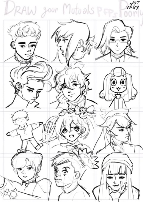 yes ik these aren't poorly drawn, im just looking for an excuse to draw again💀 