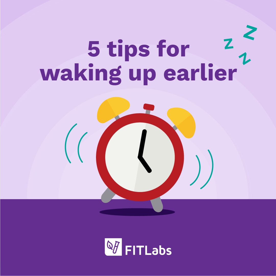 FIT_Labs's tweet image. Here are 5 tips for waking up earlier🌞
🔸 Understand your motivation.
🔸 Change your sleep schedule gradually.
🔸 Exercise at the right time
🔸 Establish a relaxing bedtime routine.