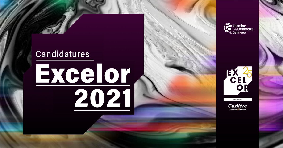 25 ANS DE PRIX EXCELOR 🎉 | La période de mise en candidatures est officiellement OUVERTE. 

À l'occasion de cette année-anniversaire, on vous le dit, c'est le bon moment pour tenter votre chance dans l'une des 8 catégories en lice! ccgatineau.ca/services/recon…