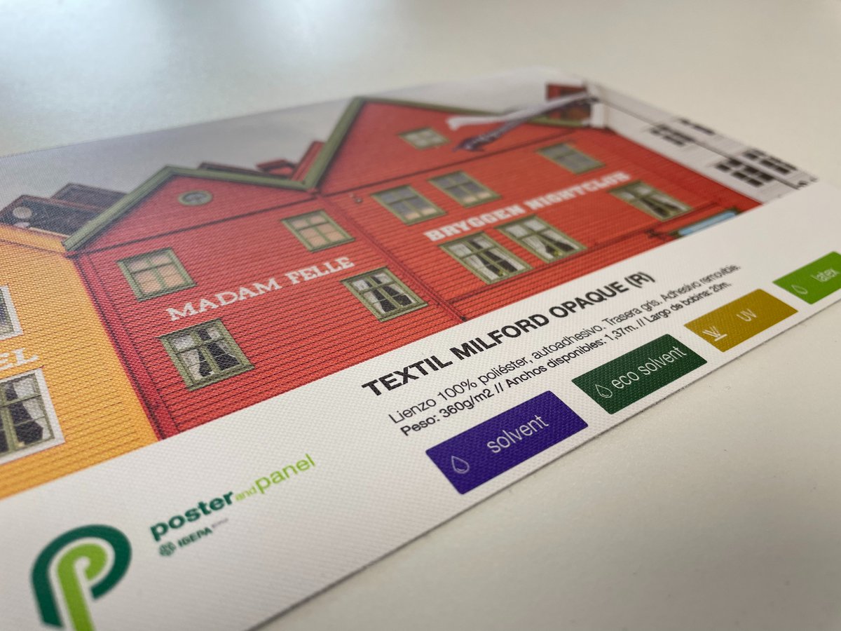 #TEXTIL #MILFORD #OPAQUE (R)

Textil 100% #poliéster y #autoadhesivo.
Un producto #removible con alta fuerza de adhesión, no deja residuos al remover.
Muy apropiado para aplicaciones en cristales.

Haz clic aquí para más información y haz tu pedido online: posterandpanel.com/textil-milford…