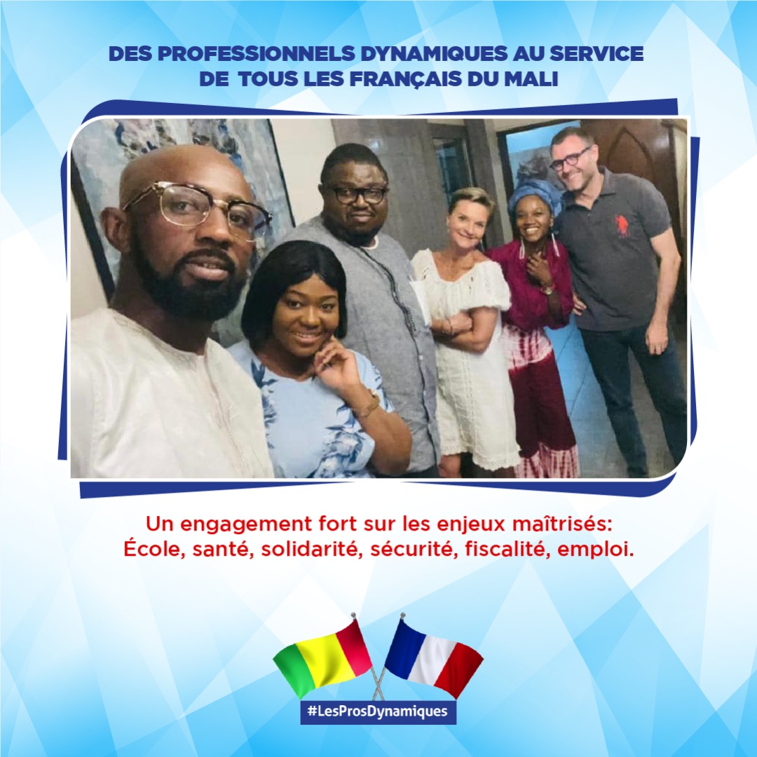 prosdynamiques's tweet photo. Valérie Beilvert @vbeilvert
Elue Conseillère des Français de l’étranger | Mali
Les #ProsDynamiques sont heureux de vous annoncer que leur liste est parmi les gagnantes des élections des conseillers consulaires du #Mali. https://t.co/auZ2FMnod3