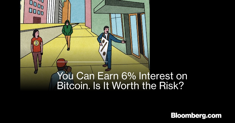business's tweet photo. Crypto savings accounts that pay yield to borrow your tokens may sound tempting, but there are no guarantees.