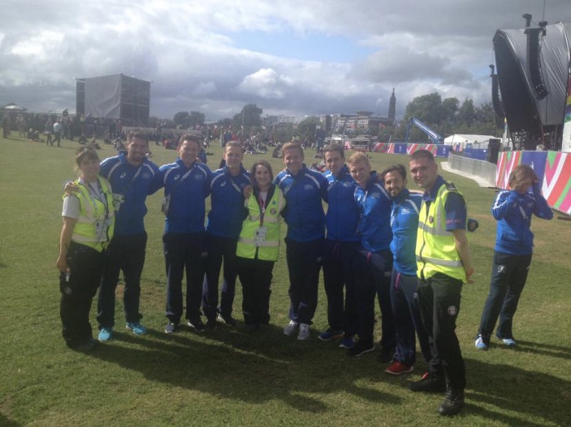 conwayton's tweet photo. This week is volunteer week. I have been a volunteer with @StAFirstAid for 12 year. I have made some great friends over the year. Looking forward to the bigger events coming back in the next few weeks. #VolunteersWeek2021 #VolunteersWeek https://t.co/scWuf6hOSw