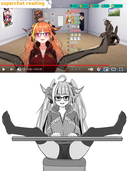 [Shit Post]
#みかじ絵 #ココここ 