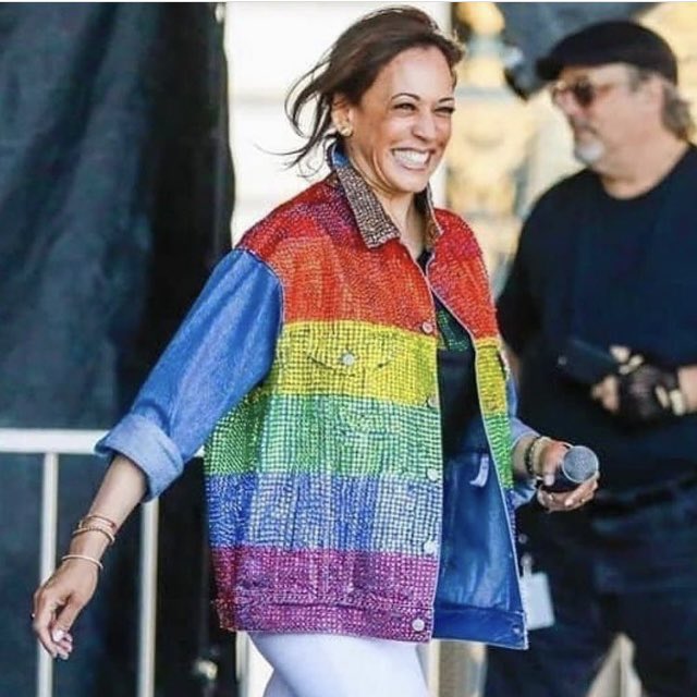 This what DOPE inclusive leadership looks like! @KamalaHarris #pride #PrideMonth2021