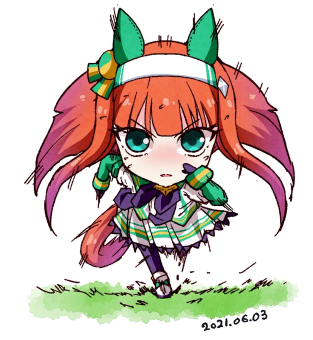 サイレンススズカ🐴
#ウマ娘 