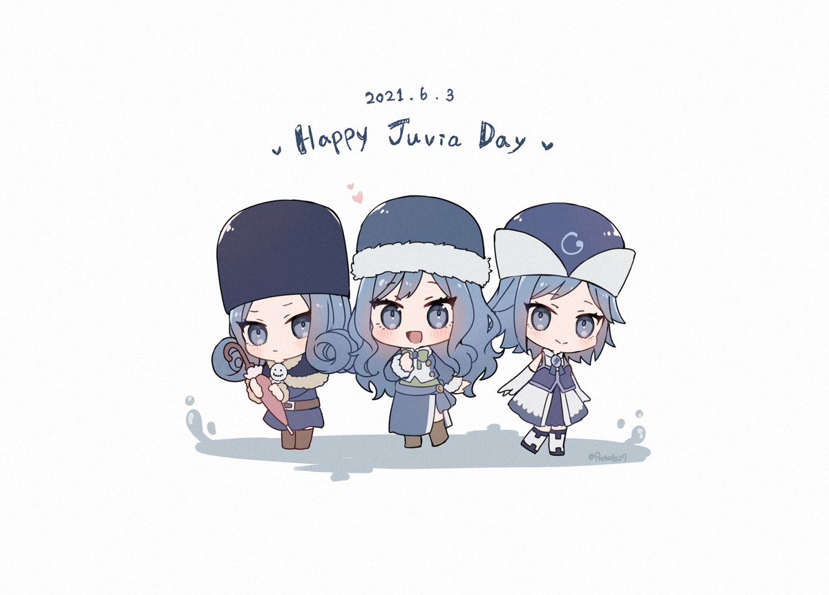 ☔️💕
#ジュビアの日
#ロクサーの日