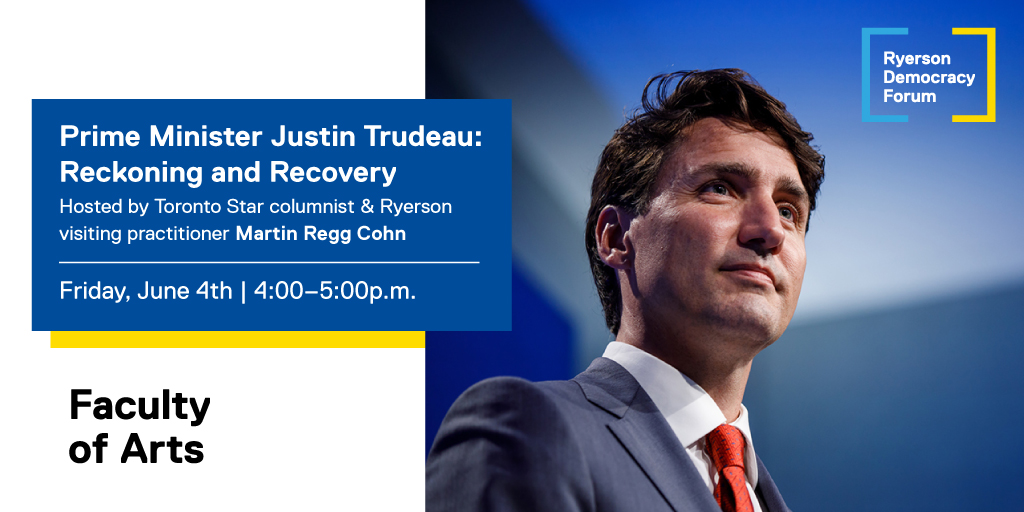 Tune in to the conversation with Prime Minister Justin Trudeau this Friday, June 4th at 4 - 5pm EST to discuss post-COVID recovery, Indigenous reckoning and reconciliation, relations with China, and more! Accommodations available. To register, visit: ow.ly/UQLL50F1e5M